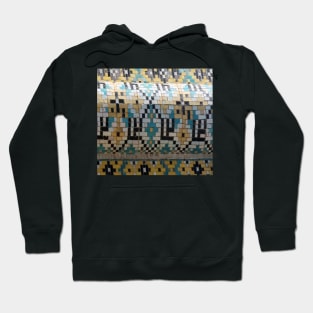 tile mosaic antique art Hoodie